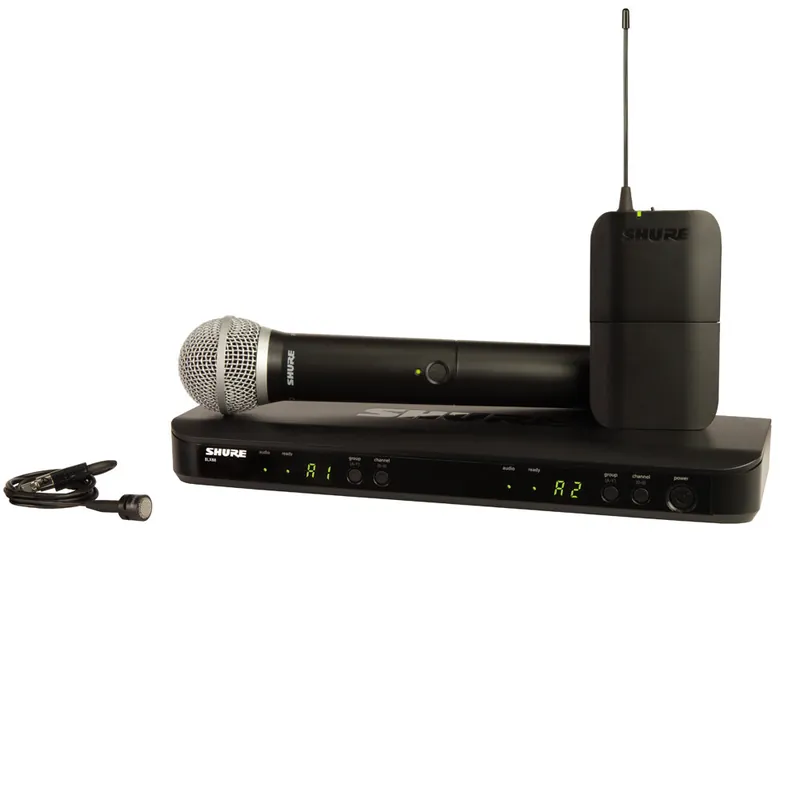 Hot Picks Shure BLX1288/CVL Dual Channel Combo Wireless System
