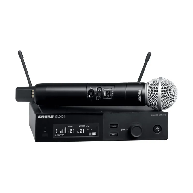 Best Seller Shure SLXD24UK/SM58 Wireless SM58 Handheld Microphone System