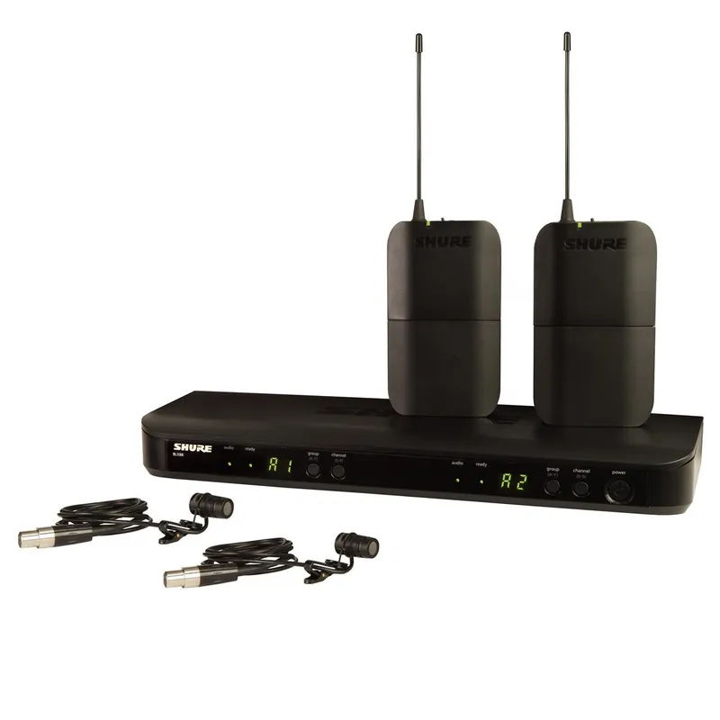 Shure BLX188/W85-K3E Wireless Dual Presenter System Bargain