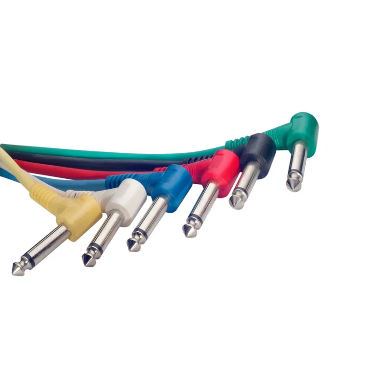 Stagg SPC030L Mono Patch Cable Jack to Jack 30cm (6 pack) Buy Direct
