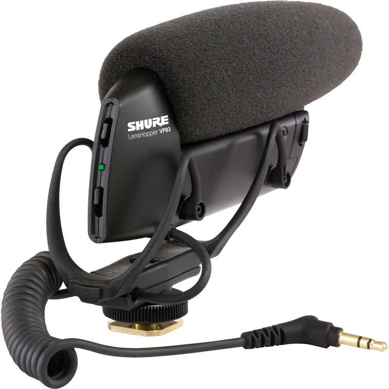 Shure VP83 Camera Mount Shotgun Microphone Authentic