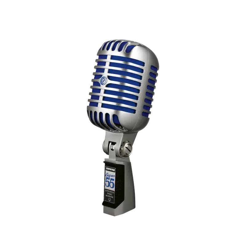 Worldwide Shipping Shure Super 55 Supercardioid Deluxe Dynamic Microphone