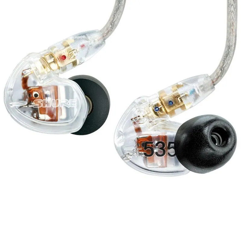 ShureSE535 Sound Isolating Earphones - Clear Special Offer