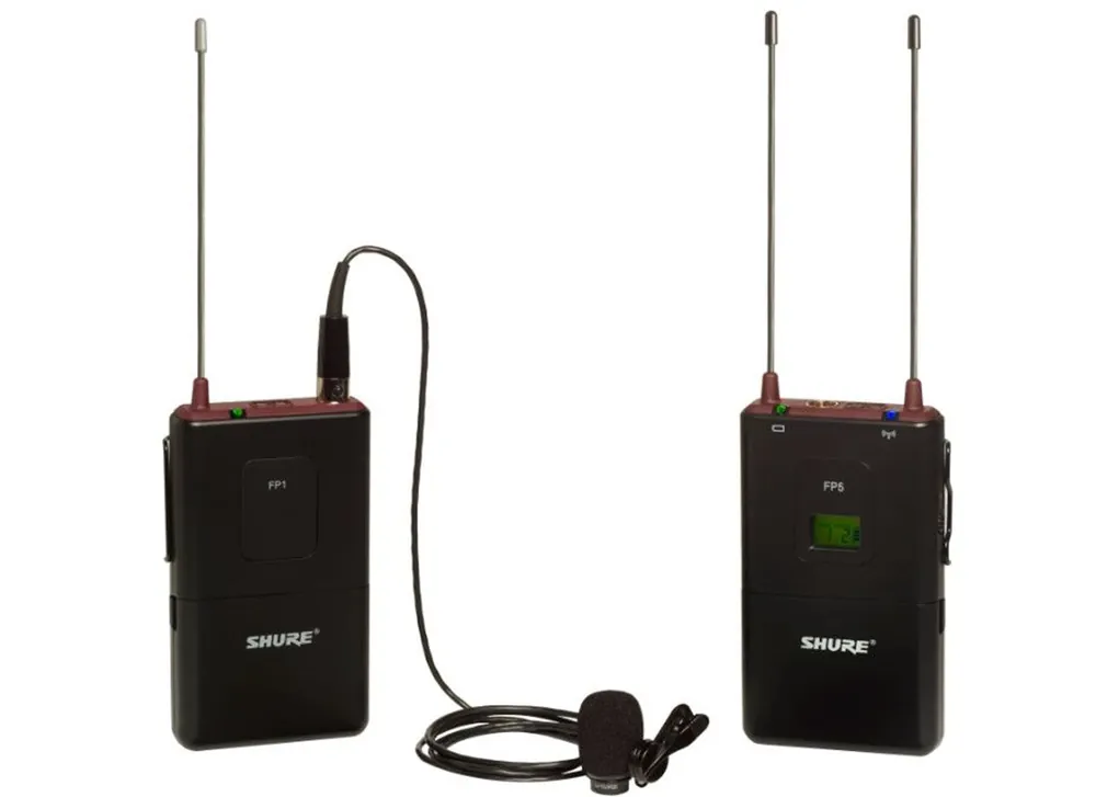 Premium Shure FP15/83 Lavalier Wireless Mic System for cameras