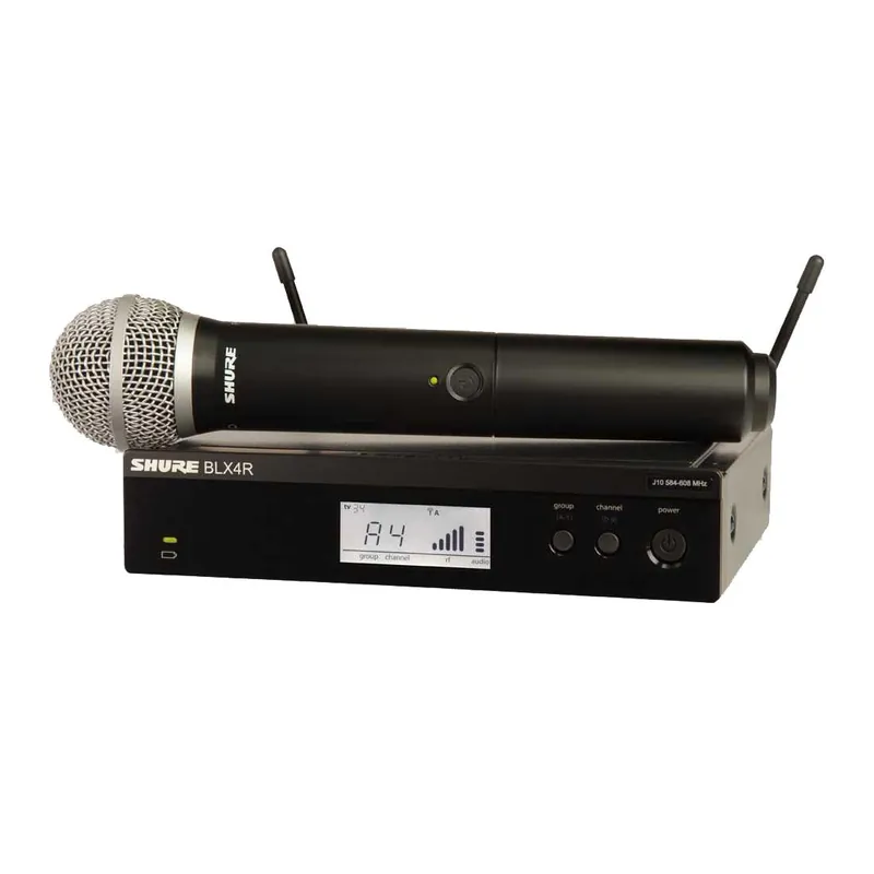 Reduced Price Shure BLX24R/PG58 Wireless Rack-Mount Vocal System with PG58