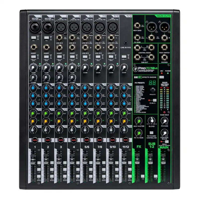 Mackie ProFX12 V3 12-channel Mixer with USB & FX Don’t Miss Out