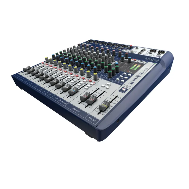 SOUNDCRAFT SIGNATURE 12 Analogue Mixer with USB Stereo In/Out Brand New