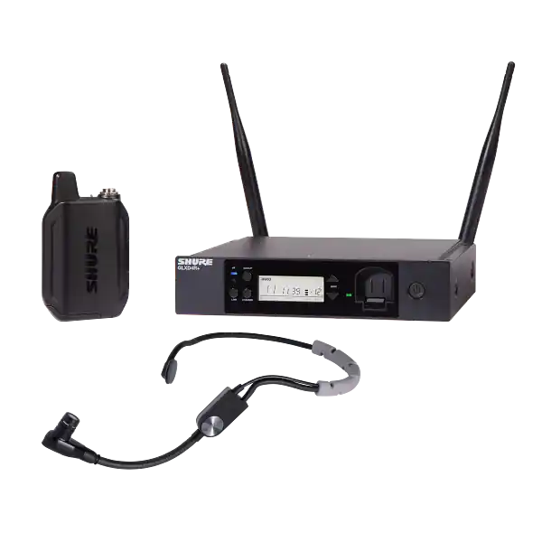 Shure GLXD14R+UK/SM35-Z4 GLX-D+ Wireless Headset Mic System Wholesale