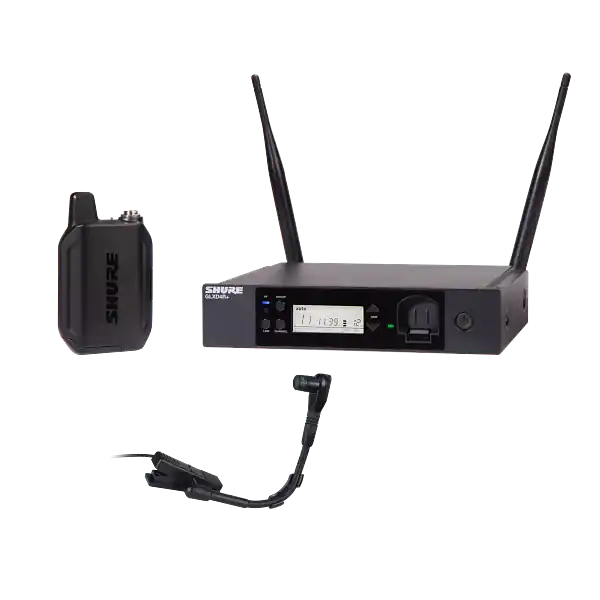 Grab Now Shure GLXD14R+UK/B98-Z4 GLX-D+ Wireless Beta98H/C Instrument Mic System