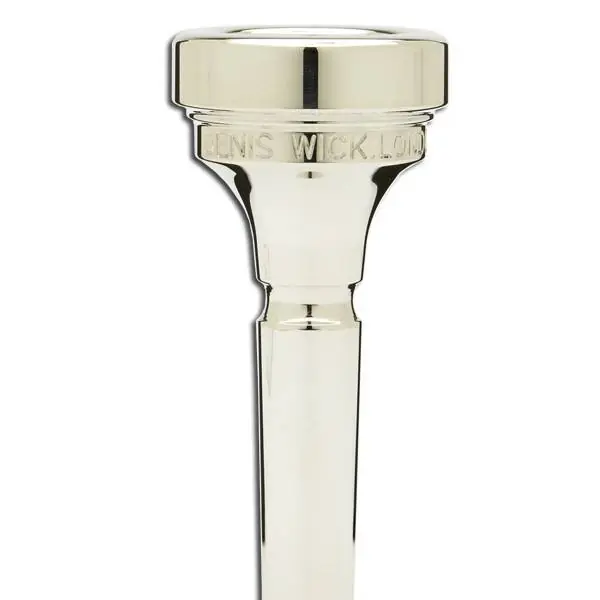 Denis Wick6BM Silver-plated Euphonium Mouthpiece - Pre1974 B&H Shank Place Order