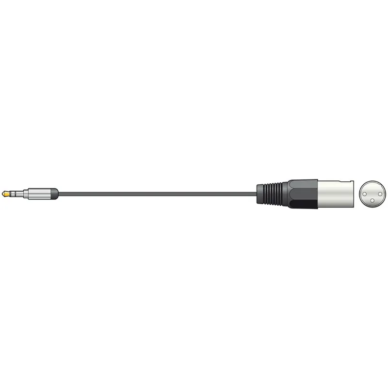 Chord Minijack to XLR Male Cable 1.5m (190230) New Release