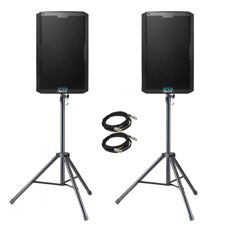 Big Sale Alto TS415 PA Package with Stands & Cables