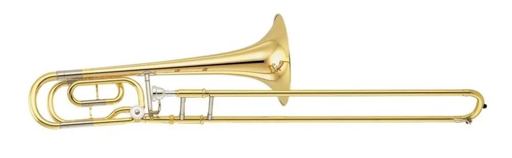 Yamaha BandSemi-Open Wrap Bass Trombone with F Attachment - Gold Brass Lacquer Warranty Included