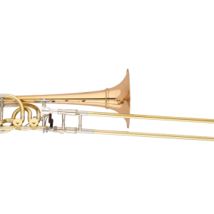S. E. ShiresVintage Elkhart Bass Trombone with 9.5'' Red Brass Bell and Independent Rotary Valves Editor’s Pick