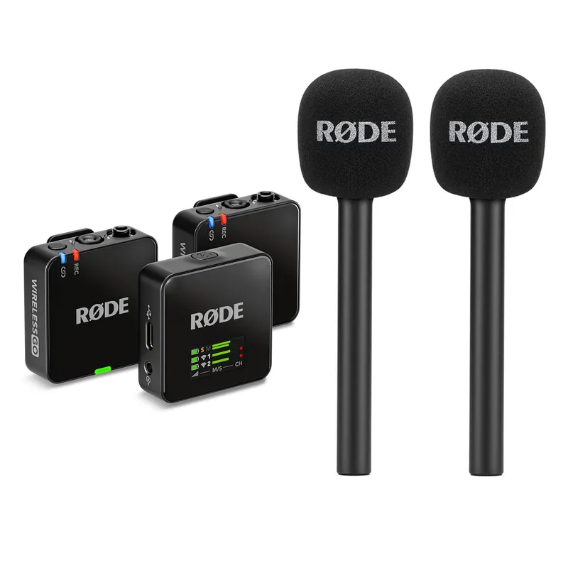 RODE Wireless GO (Gen 3) + Interview Go Bundle Exclusive Offer