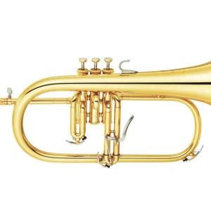 Yamaha BandZ-Series Bobby Shew Flugelhorn - Gold Lacquer Modern
