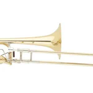 S. E. ShiresQ-Series Professional Bass Trombone with Axial F/Gb Attachment - Yellow-Brass Bell Weekend Sale