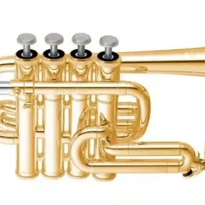 Instant Buy Yamaha BandProfessional Bb/A Piccolo Trumpet - Gold Lacquer