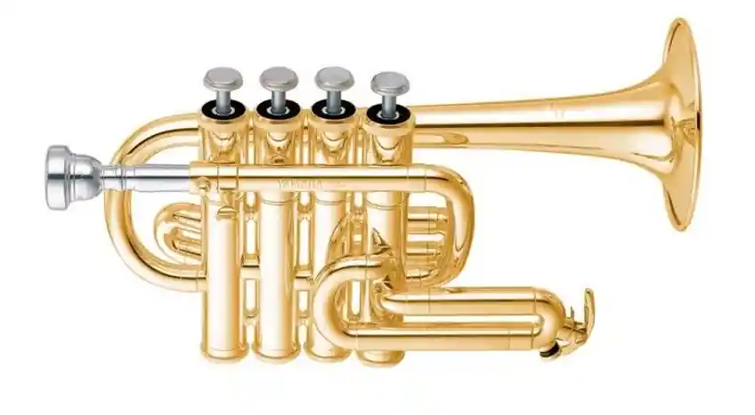 Instant Buy Yamaha BandProfessional Bb/A Piccolo Trumpet - Gold Lacquer