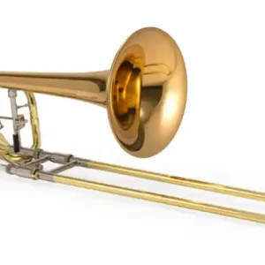 Clearance XO Professional Brass1240RL-T Bb/F/Gb/D Professional Bass Trombone w/Dual Thayer Valves - Rose Brass Bell