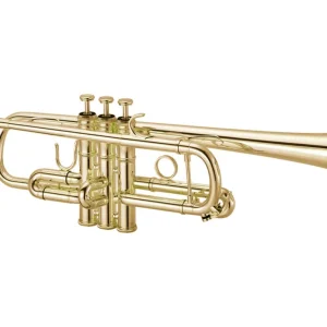 Flash Sale XO Professional Brass1624 C Trumpet with Rose Brass Bell and Standard Leadpipe - Lacquer