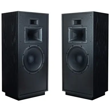 Klipsch Forte IV Floor-Standing Speakers (Black Ash, Pair) **OPEN BOX** Best Price