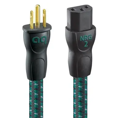Worldwide Shipping AudioQuest NRG-2 Power Cable (6ft) **OPEN BOX**
