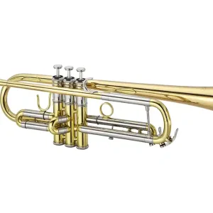 Crafted XO Professional Brass1602 Bb Trumpet with Standard Lead-Pipe, Rose Brass Bell and Faster Taper - Lacquer