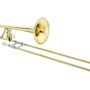 XO Professional Brass1236L Bb/F Rotary Trombone with Yellow Brass Bell - Lacquered No Minimum Order
