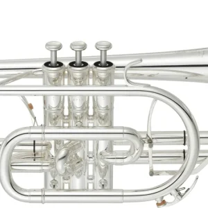 Yamaha BandYCR-8335 Neo Bb Cornet - Silver-Plated Gold Brass Direct From Factory