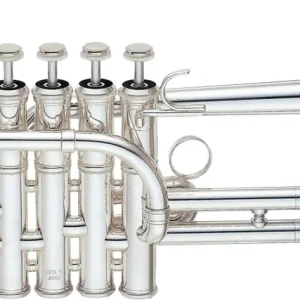 Free Shipping Yamaha BandCustom Bb/A Piccolo Trumpet - Silver-Plated