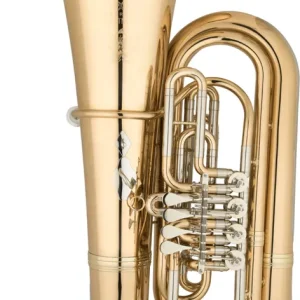 Eastman WindsEBB825G BBb 5/4 Tuba with 4 Front Rotary Valves - Gold Limited Time