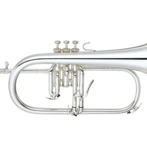 Yamaha BandZ-Series Bobby Shew Flugelhorn - Silver Plated Price Cut