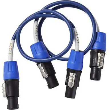 Limited Offer REL Hi Level Bassline Blue Line Array Connectors (Pair)