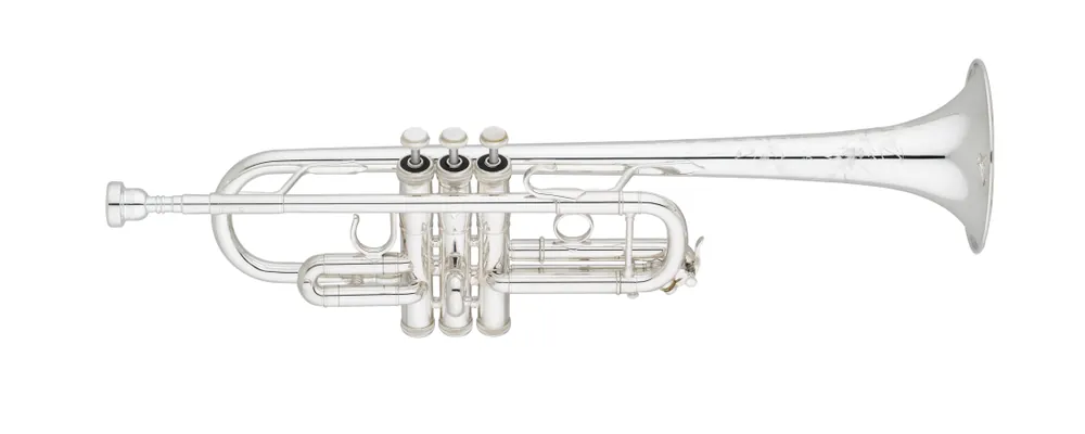 Order Now S. E. ShiresQ Series Professional Trumpet in C with Reverse Leadpipe - Silver Plated