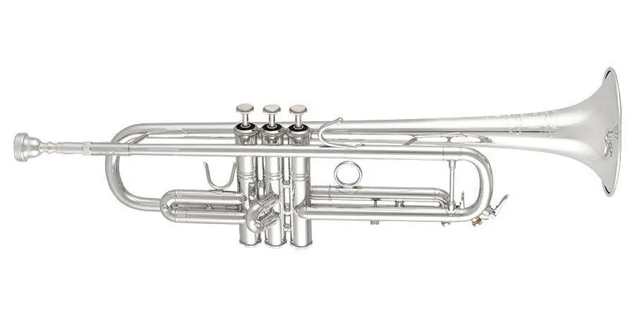 BachBTR411 Intermediate Bb Trumpet with .459'' Bore - Silver-Plated Latest