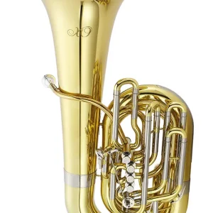 XO Professional Brass1680L CC 4-Piston + Rotary Valve Tuba w/17.4'' Bell - Lacquer Finish Next Day Delivery