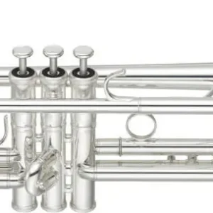 Yamaha BandXeno (II) Bb Trumpet - Large Bore - Yellow Brass Bell - Silver Plated Luxury