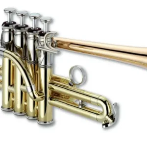 XO Professional Brass1700RL Professional Bb/A Piccolo Trumpet w/Rose Brass Bell - Lacquer Finish Place Order