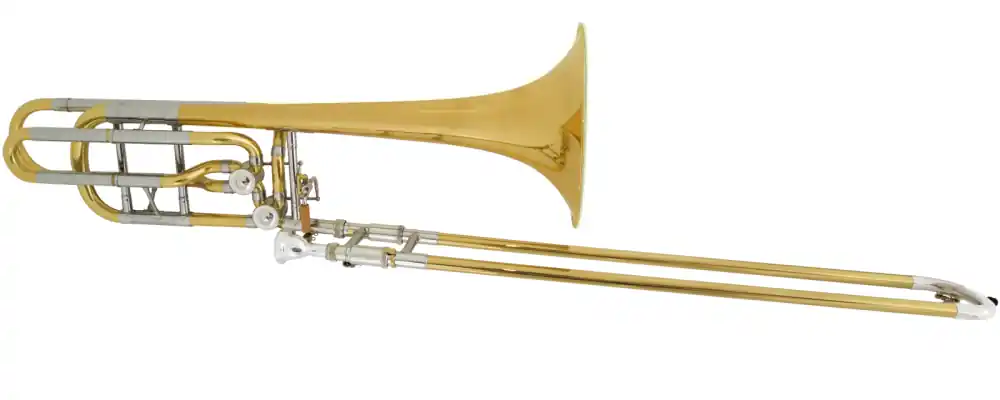 XO Professional Brass1242L Bb/F/Eb w/D Professional Bass Trombone - Dual Rotor Valves - Yellow Brass Bell Limited Edition