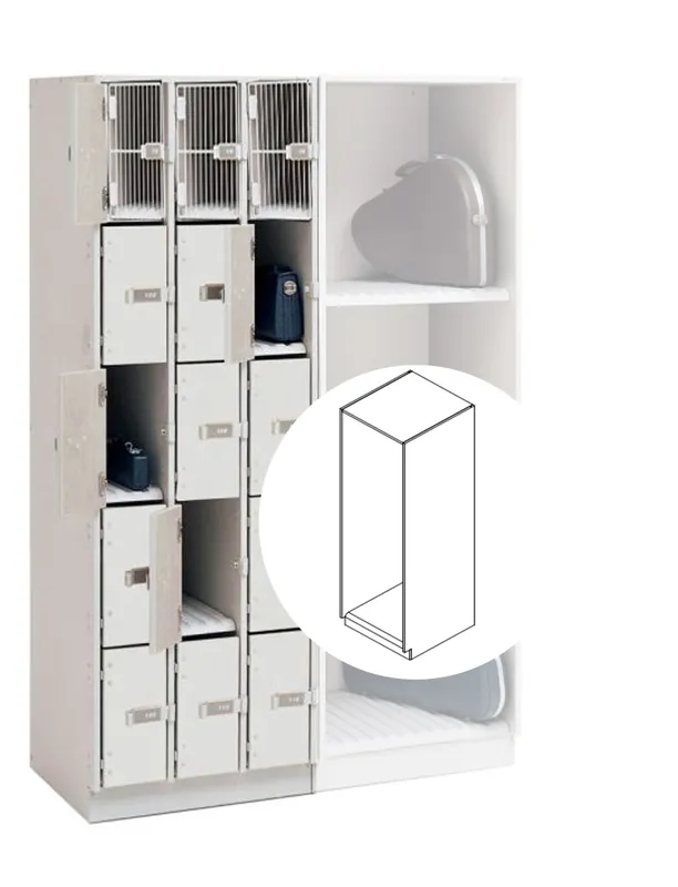 Limited Time WengerUltraStor Cabinet with Full Grille Door - Oyster
