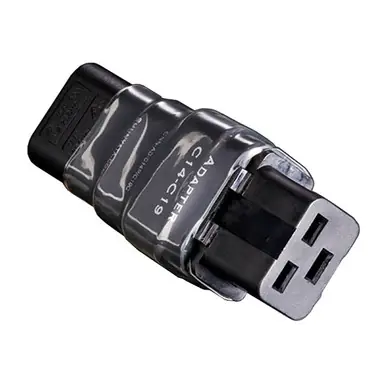 Shunyata 15Amp Cable to 20Amp Component Adapter (C14 - C19) Clearance