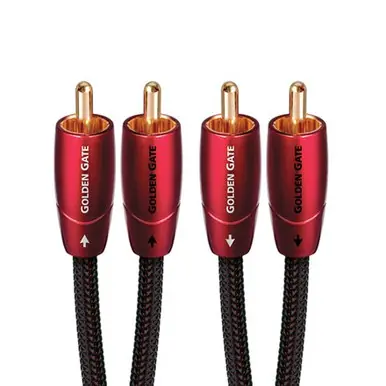 Limited Edition AudioQuest Golden Gate Interconnects (Pair)