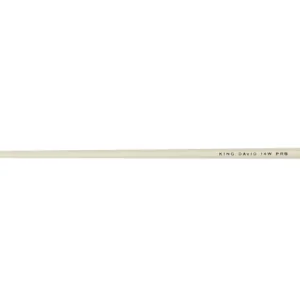 Place Order King David Batons14'' White Baton with Pear Shaped Rosewood Handle