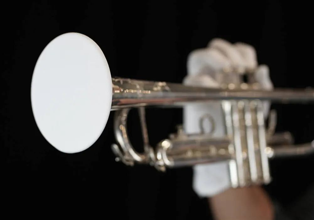 Secure Checkout McCormick's6'' Trumpet Bell Cover - White