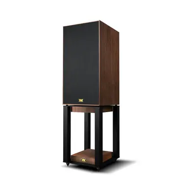 Handmade Wharfedale Super Linton Bookshelf Speakers with Stands (Pair)
