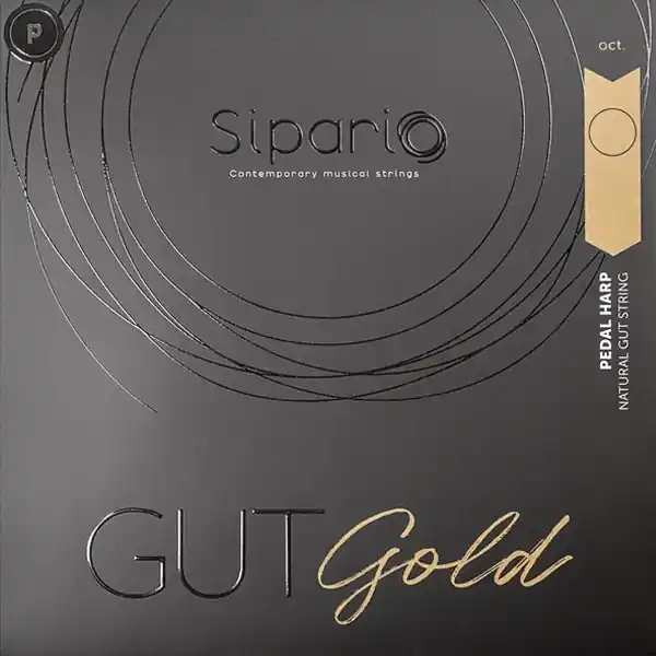 SiparioGold Gut Pedal Harp String, 3rd Octave A In Demand