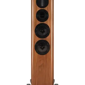 Exclusive Wharfedale Aura 3 Floor-Standing Speakers (Piano Walnut, Pair) **OPEN BOX**