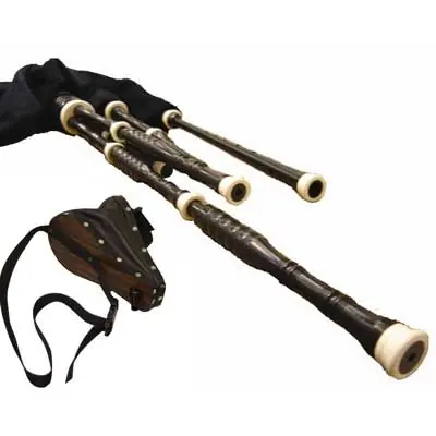 Clearance Piper's ChoiceBorder Pipes - Bellows Blown Across Body