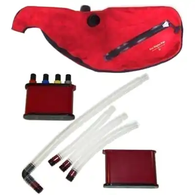 Free Delivery Ross TechnologiesSuede Pipe Bag with Canister - Medium